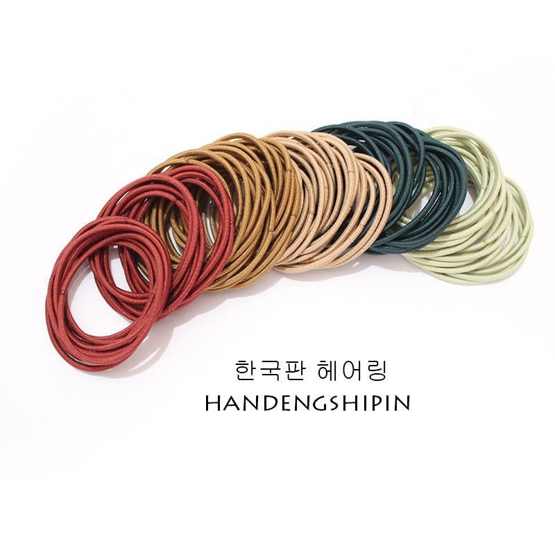 Wholesale 0.2 Seamless Thin Style Basic Primer Hair Scrunchies